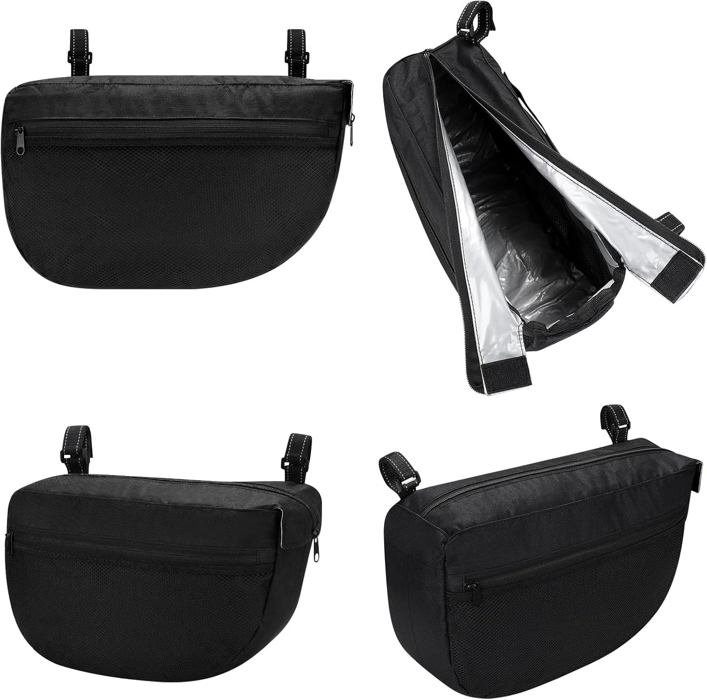 Accmor Insulated Side Sling Stroller Saddle Bag Organizer, Universal Stroller Organizer, Stroller Bag Caddy Organizer