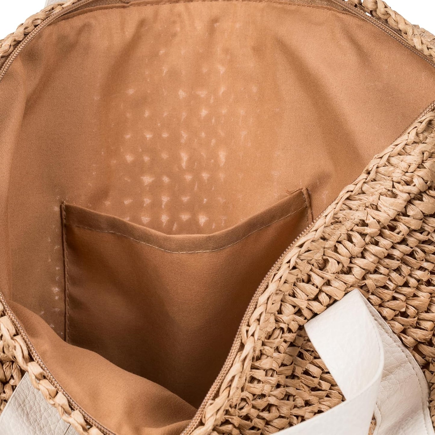 Roxy Women's Beach Tote Bag | Travel | Vacation | Straw | Lightweight | Breathable