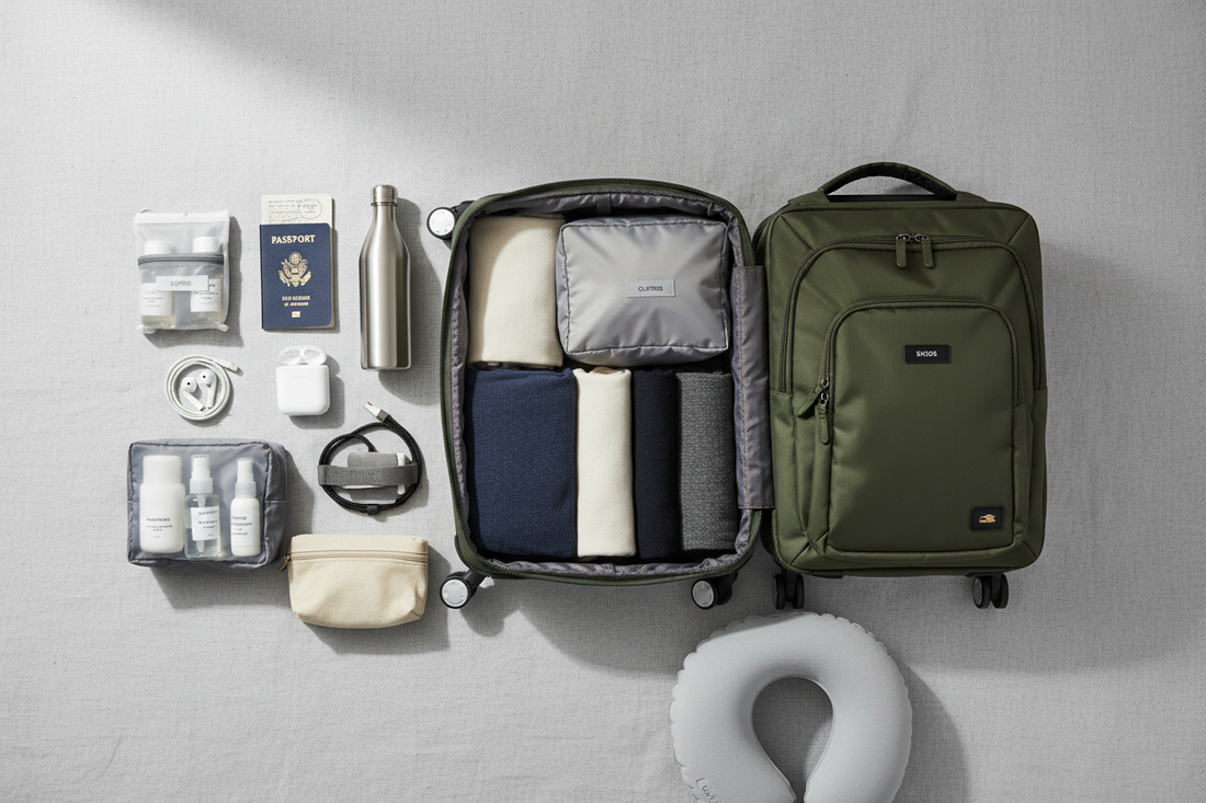 Lightweight Travel Essentials for Carry-On Only Trips