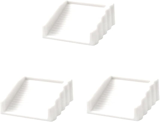 Door Stopper Wedge, Door Holder Tools for Keep Door Open, Door Stop Wedge, Pack of 3 (White)