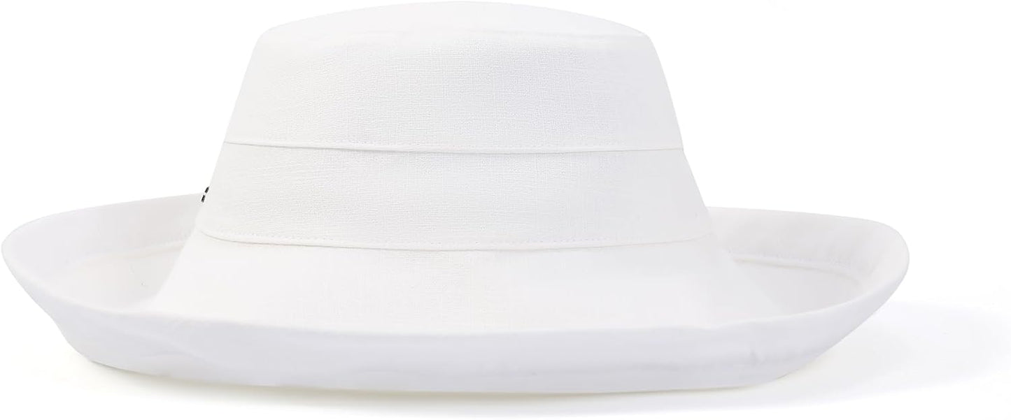 Bona Wide Brim Sun Hat for Women | 4.7" Brim, Drawstring Adjust, UPF Sun Protection, Packable & Breathable