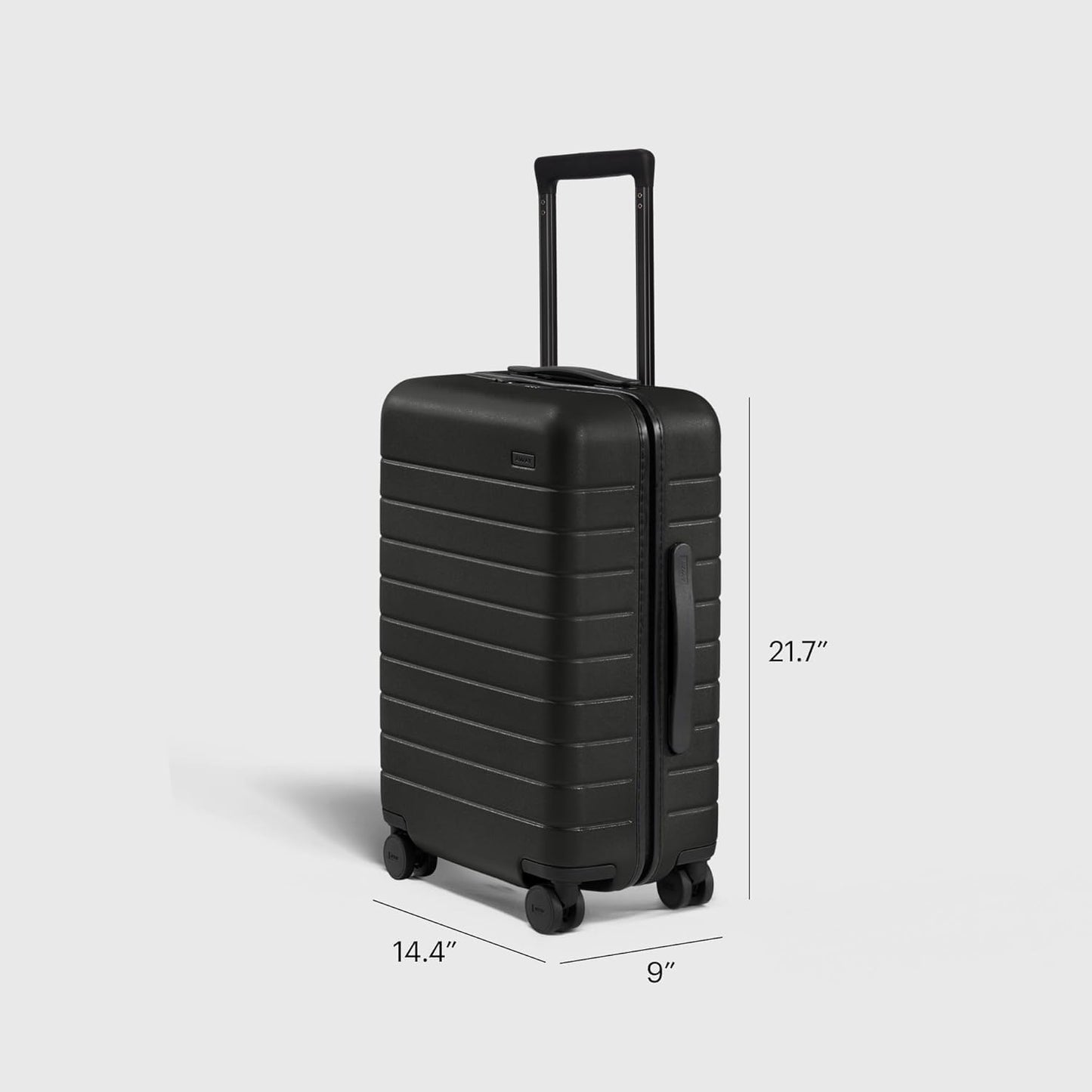 Away Carry-On Luggage, Lightweight Hardside Suitcase with Spinner Wheels, 22 Inch Airline Approved, TSA Lock, Cloud Gray