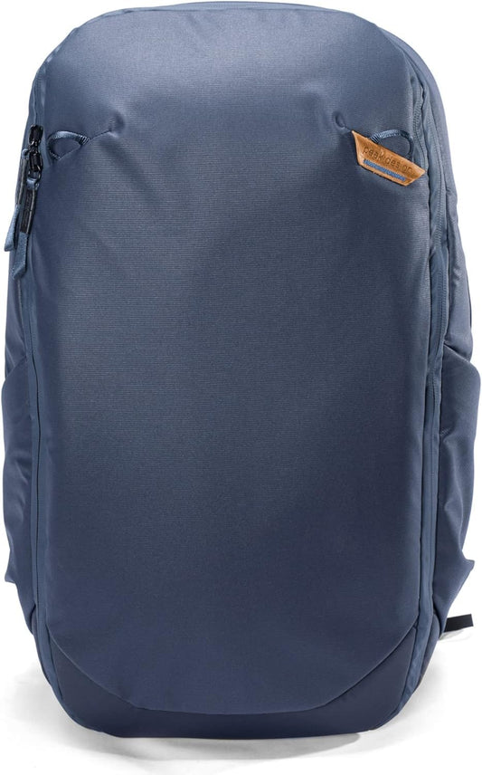 Peak Design Travel Backpack 30L, Midnight, Expandable 27-33L Design, Rear and Top Access, Weatherproof Shell, Laptop Sleeve, Ideal for Travel or Everyday Carry, Versatile Backpack for Men and Women