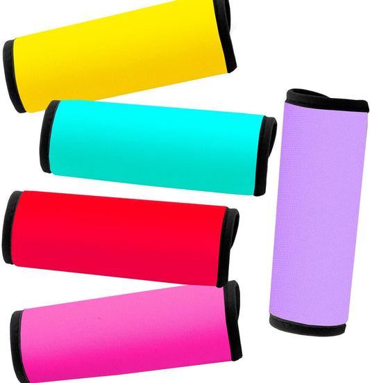 Neoprene Luggage Handle Wraps for Traveling Bright Color Luggage Identifiers|Handle Wraps|Handle Covers