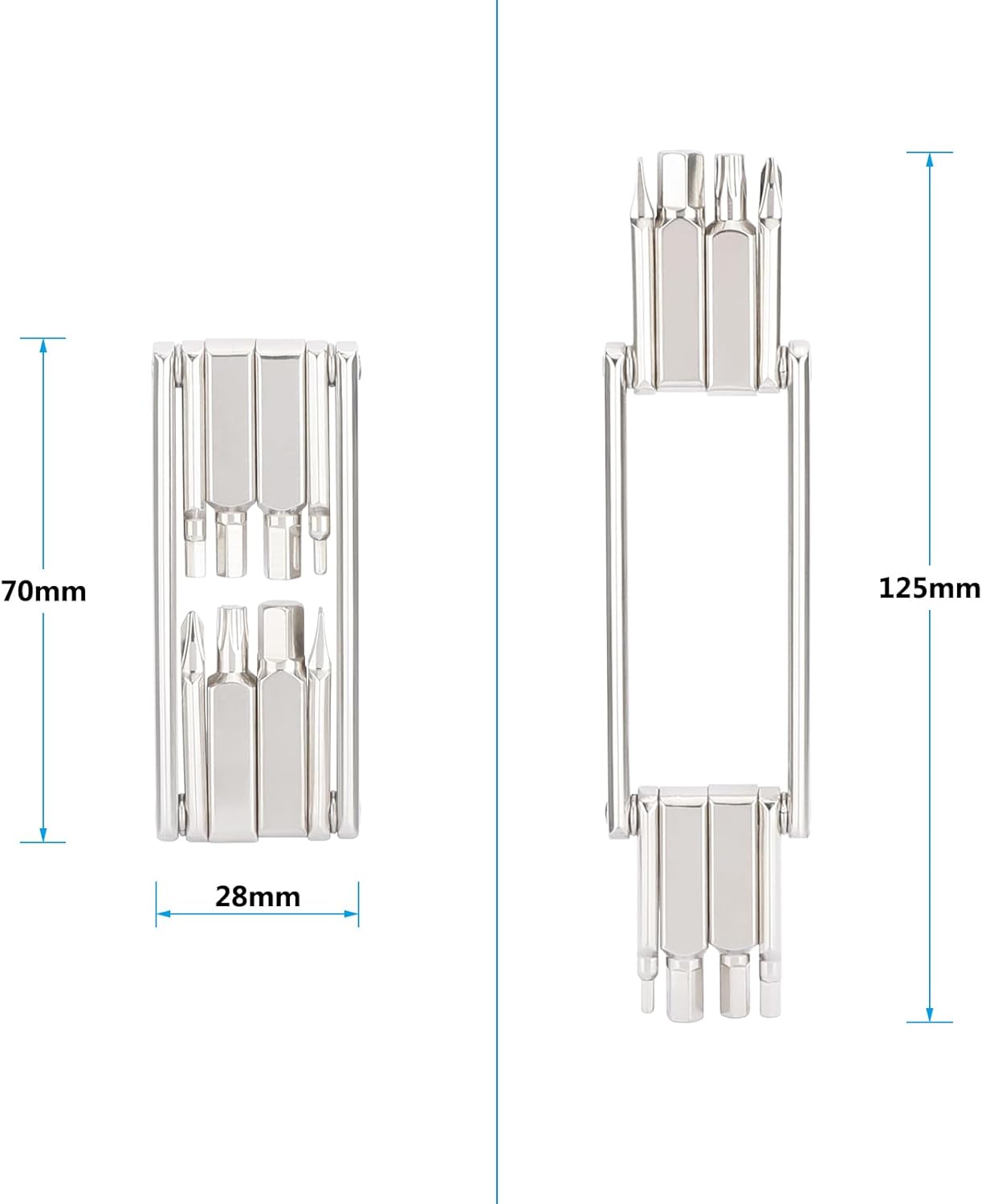 CAMVATE Multi-Tool with Allen Wrenches & Screwdrivers - 3427