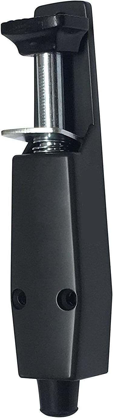 Pacific Doorware Heavy Duty Spring Loaded Step Down Push On Door Holder/Stopper (3, Duronotic)