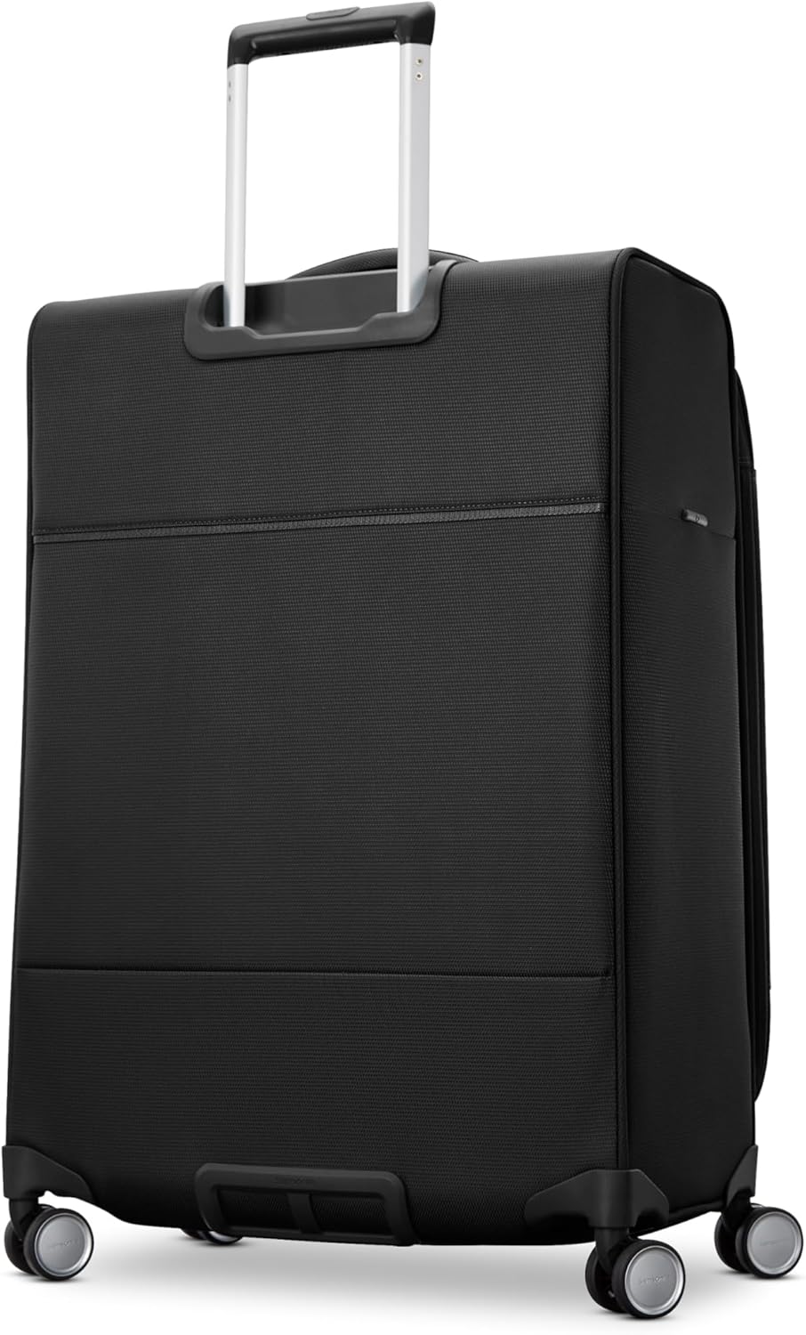 Samsonite UpLIFT 25" Lightweight Softside Luggage with Spinner Wheels - Expandable, Medium Checked - Airline-Approved, Polyester Soft Suitcase for Ultra Light Travel - Black