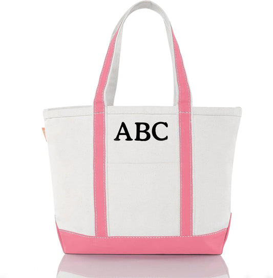 CB STATION Medium Classic Canvas Tote Bag for Women, Top Zipper Closure, Outer Pocket, Daily Essentials, Groceries, Traveling