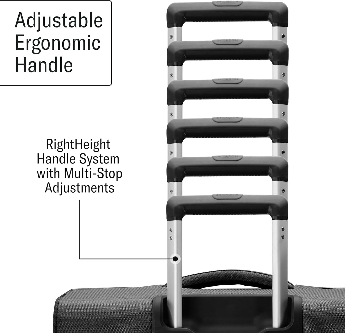 Samsonite UpLIFT Lightweight Softside Carry-On Luggage with Spinner Wheels - Expandable - Airline-Approved, Polyester Soft Suitcase for Ultra Light Travel - Black