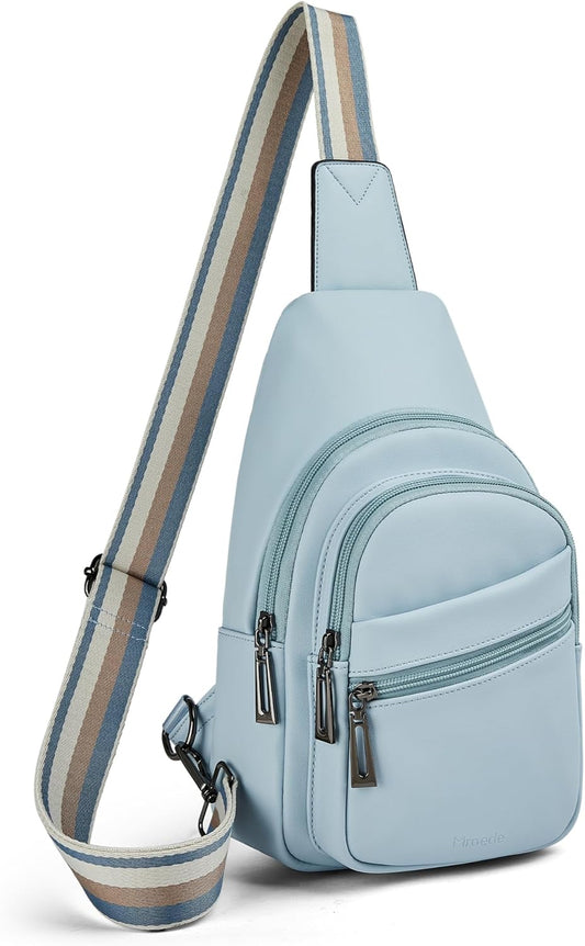 Sling Bag Crossbody Bags for Women Small Cross Body Bag Fanny Packs Chest Sling Purse for Daily Travel Leisure Sport