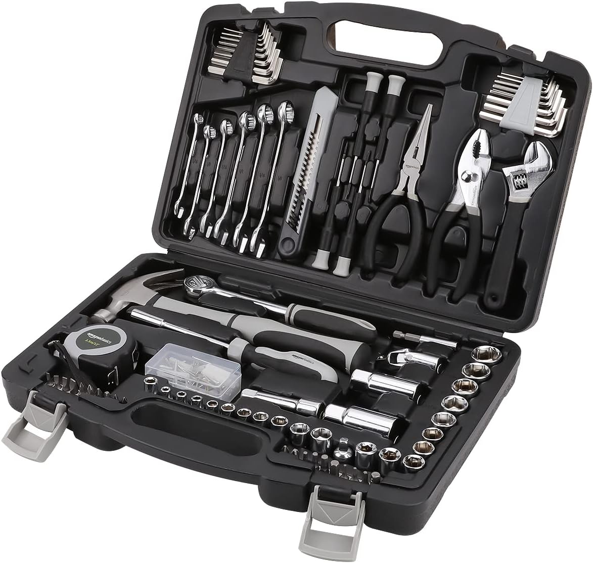AmazonBasics 131-Piece General Household Hand Tool Set