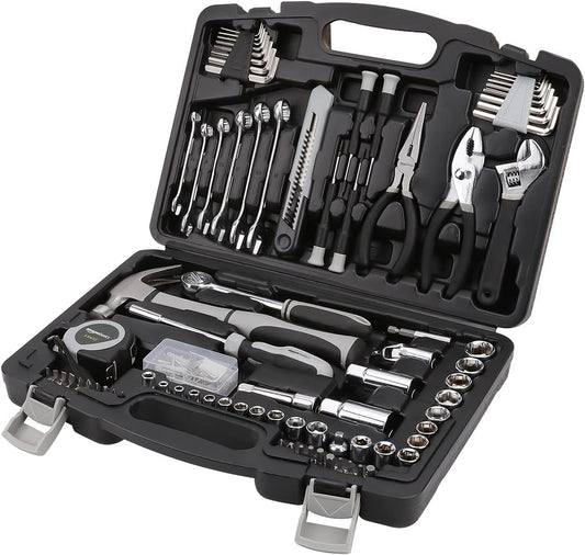 AmazonBasics 131-Piece General Household Hand Tool Set