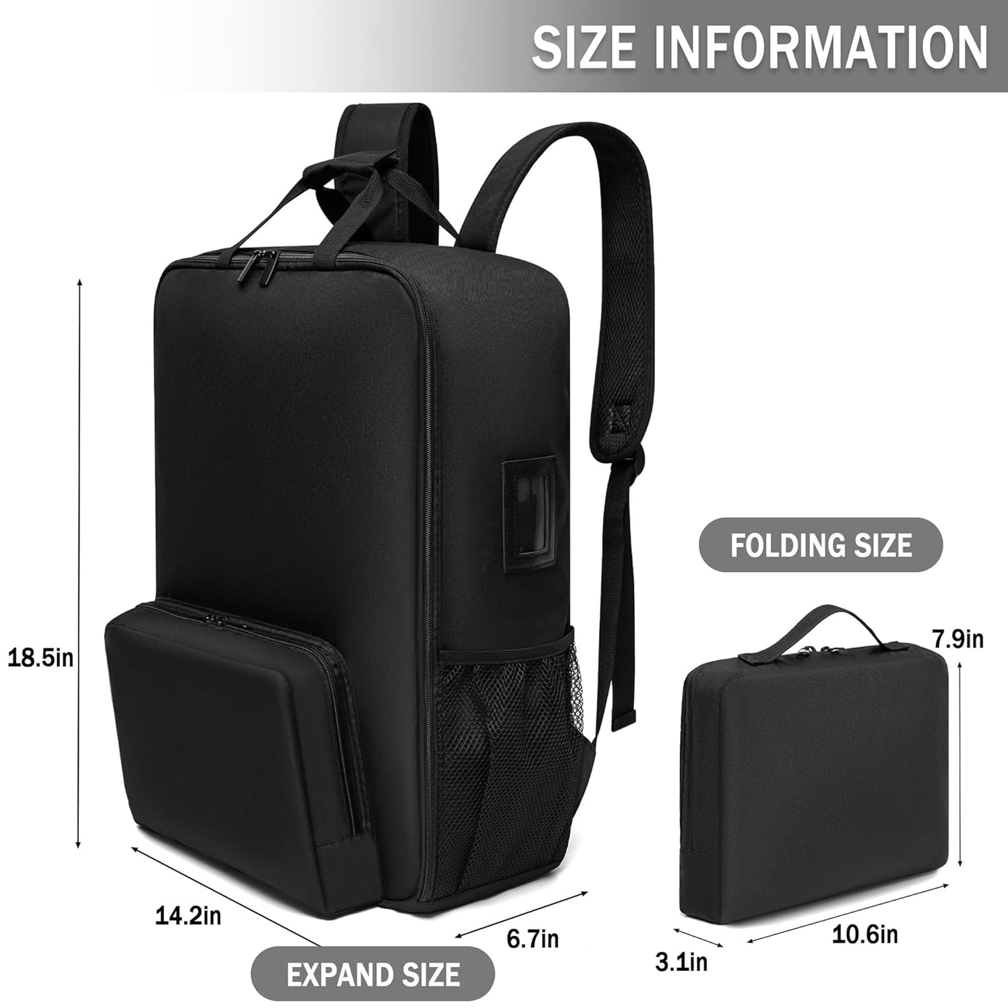 Stroller Travel Bag Fits GB Pockit With GB Pockit Air Plus Lightweight Stroller Foldable Stroller Travel Bag, Stroller Bag for Airplane