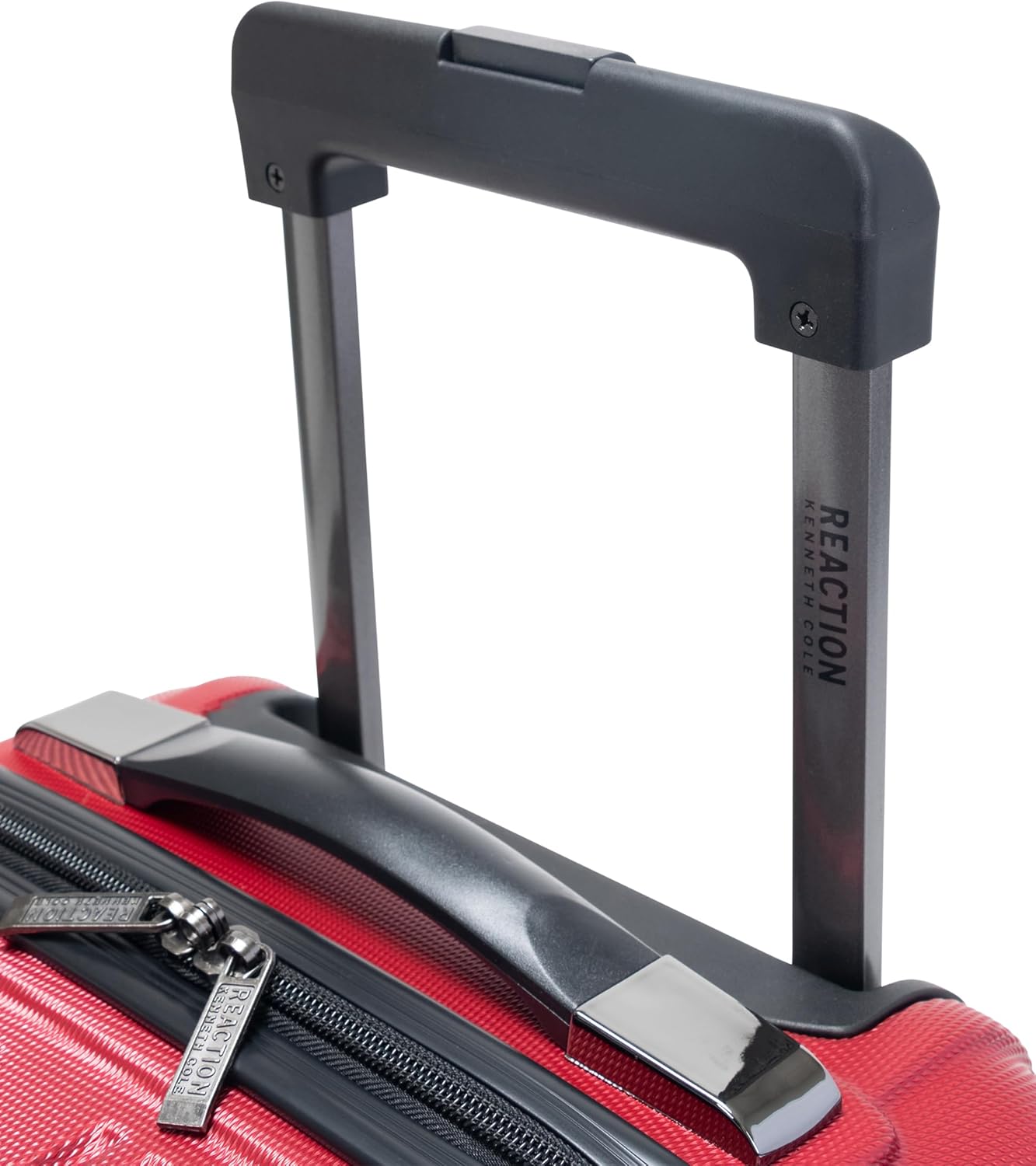 Kenneth Cole REACTION Out of Bounds Lightweight Hardshell 4-Wheel Spinner Luggage, Scarlet Red, 2-Piece Set (20" & 28")