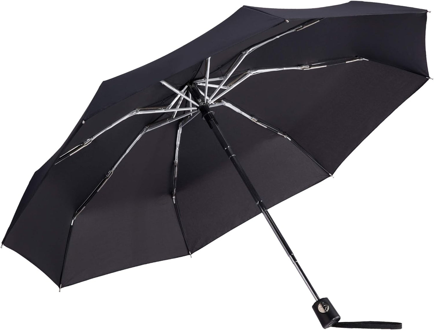 Goothdurs Automatic Mini Travel Windproof Umbrella Compact Auto Open/Close Small Lightweight Folding Rain Umbrellas for Women Men