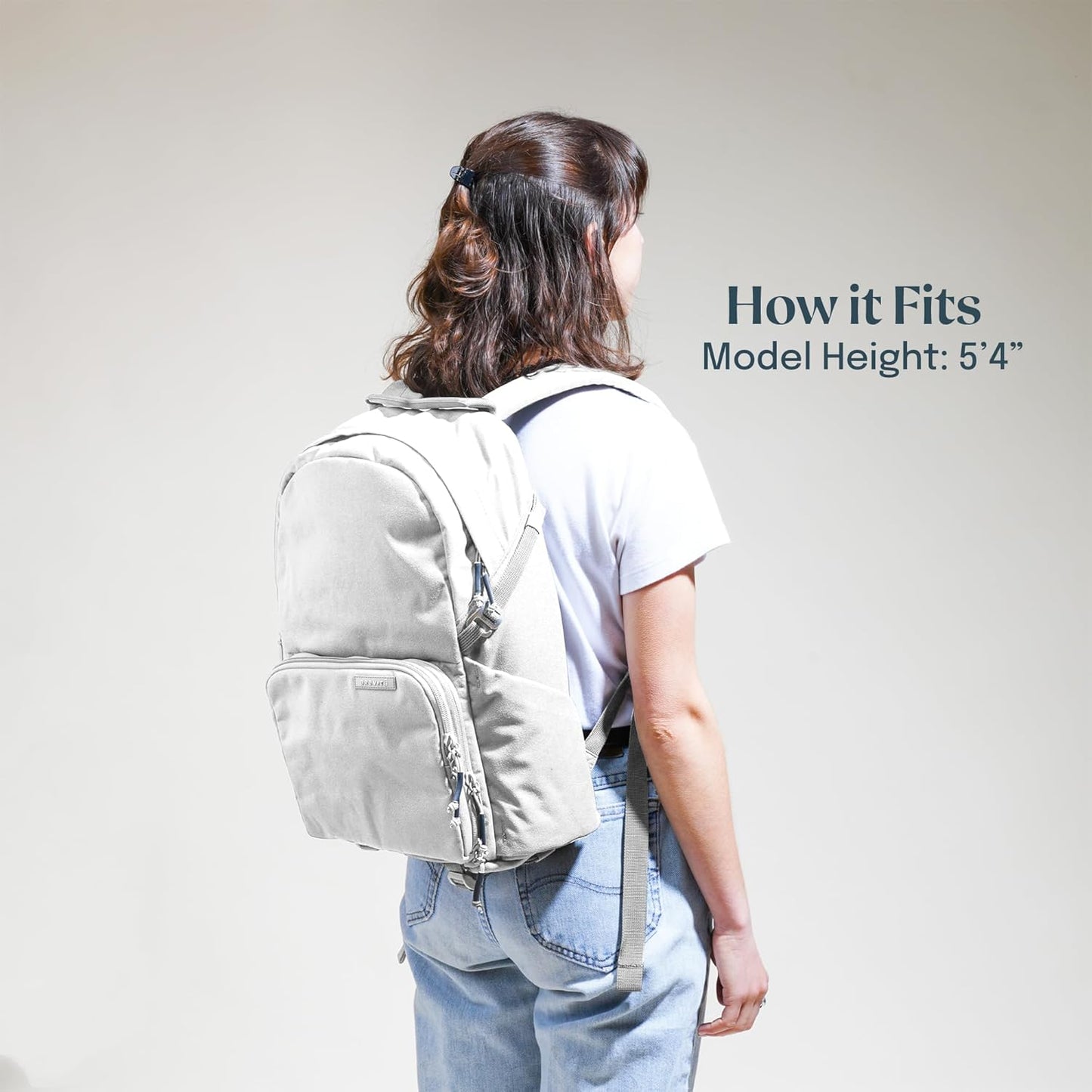 BREVITE - The Jumper - Compact Camera Backpacks for Photographers - A Minimalist & Travel-friendly Photography Backpack Compatible With Both Laptop & DSLR Accessories 18L (Nimbus Gray)