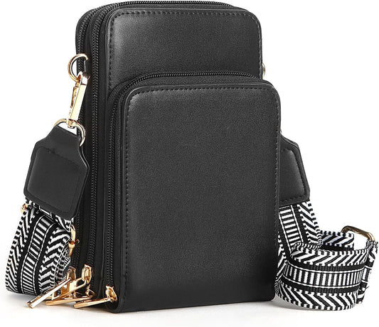Crossbody Cellphone Purse Women Touch Screen Bag RFID Blocking Wallet Handbag Shoulder Strap