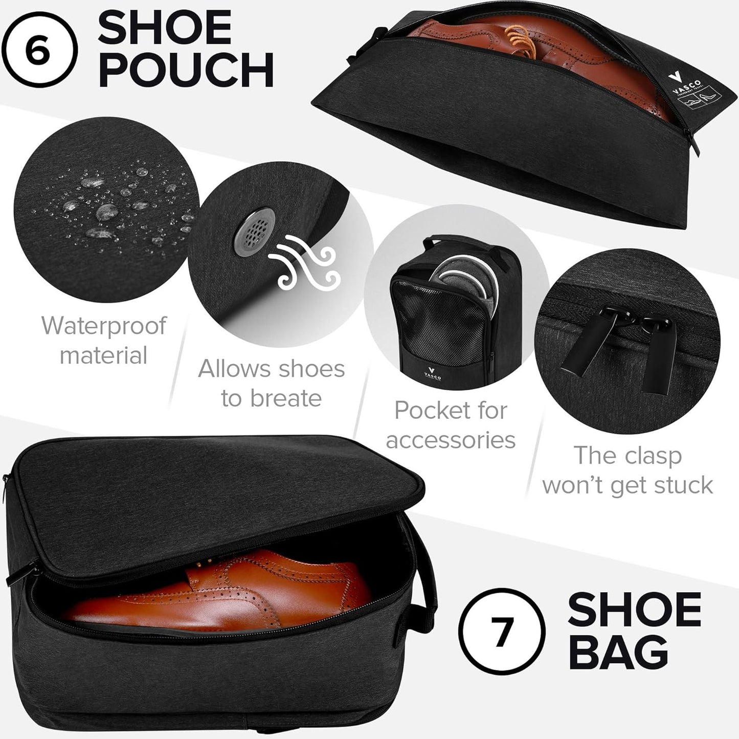VASCO Compression Packing Cubes for Travel