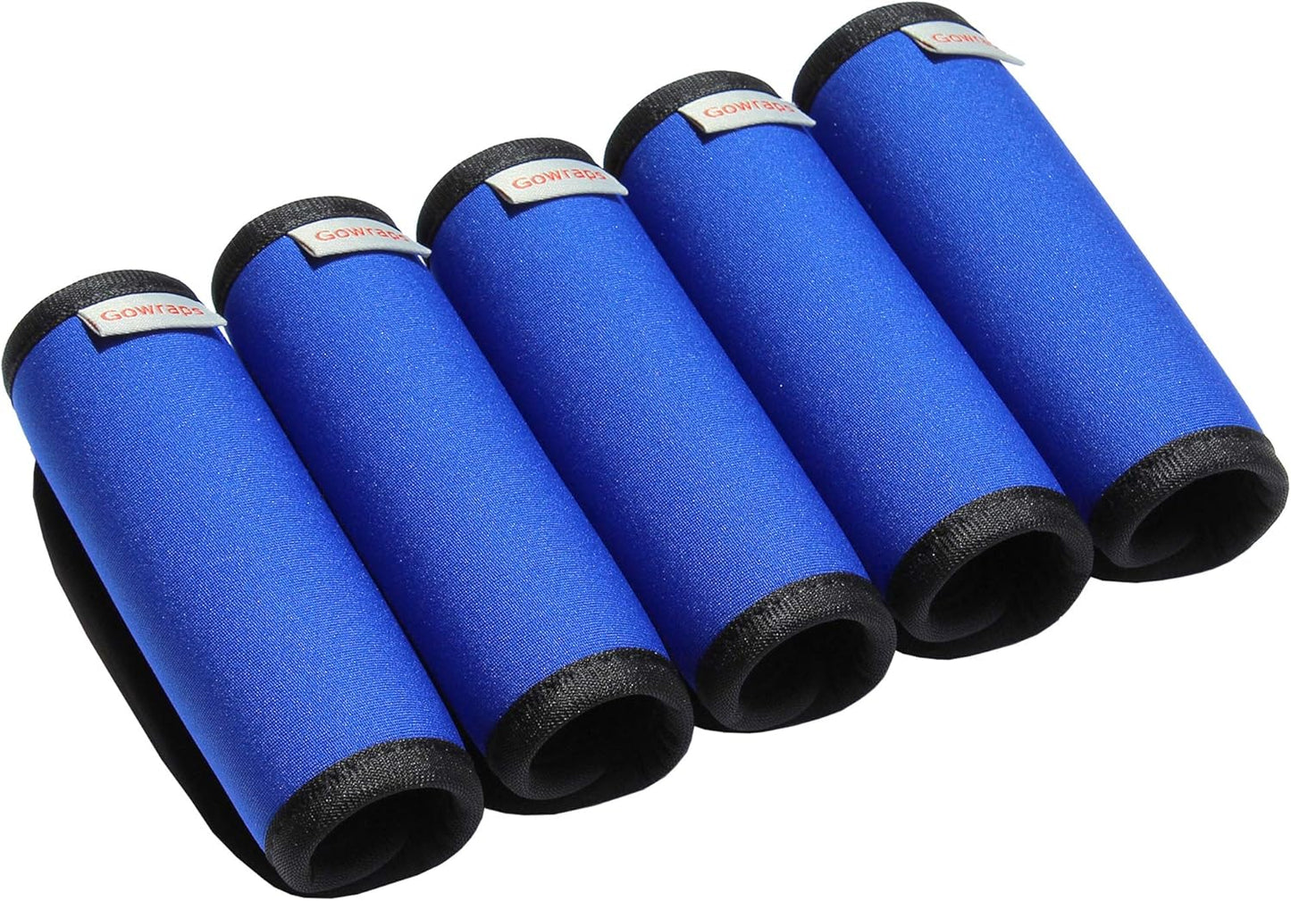 Neoprene Luggage Handle Wraps For Traveling Bright Color Luggage Tags|Handle Wraps|Handle Covers (Blue)