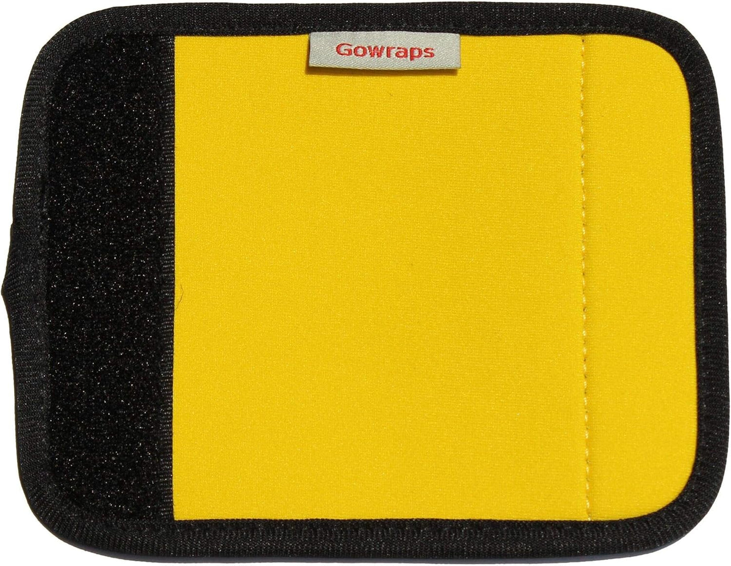 Neoprene Luggage Handle Wraps For Traveling Bright Color Luggage Tags|Handle Wraps|Handle Covers (Gold)