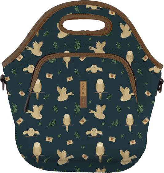 Sok It LunchTote Zippered Bag Insulated Neoprene Caddy (Acceptance Letter, X-Large 6.5 Quart Lunch Tote)