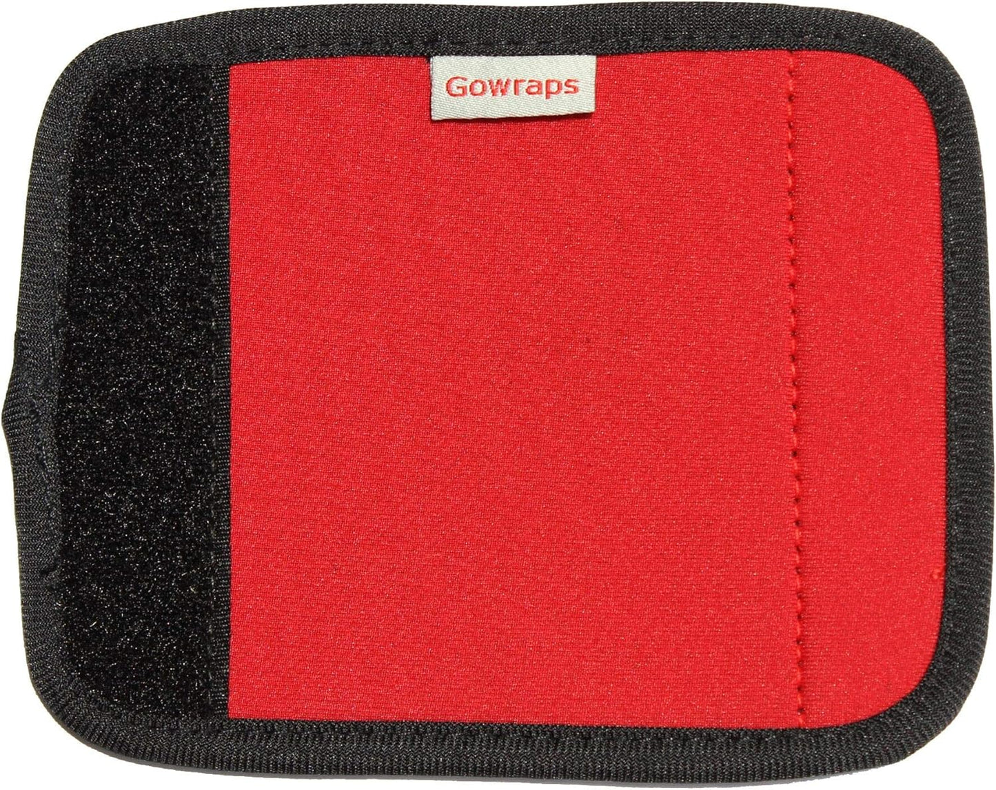 Neoprene Luggage Handle Wraps For Traveling Bright Color Luggage Tags|Handle Wraps|Handle Covers (Red)