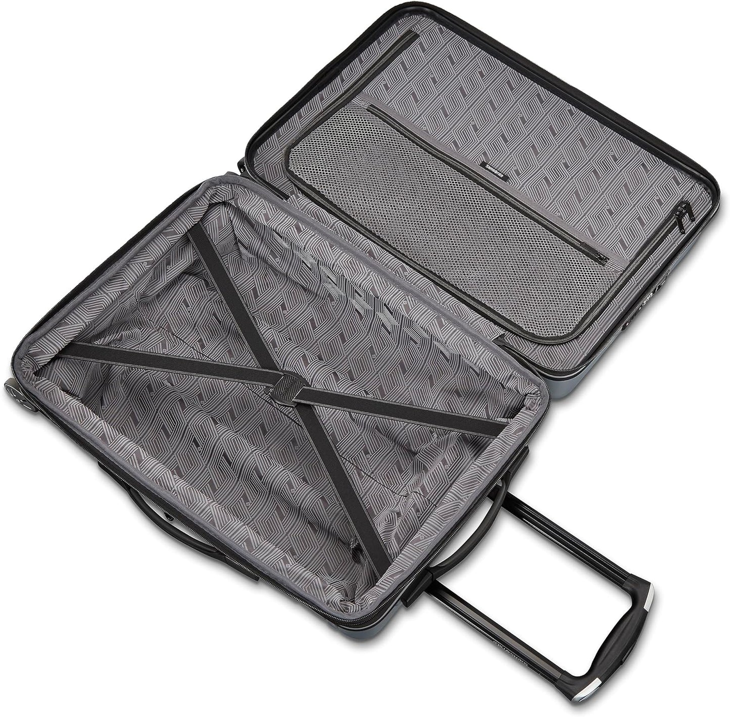 Samsonite Omni 2 Pro Hardside Expandable Luggage with Spinner Wheels, Pro Carry-on, MIDNIGHT BLACK