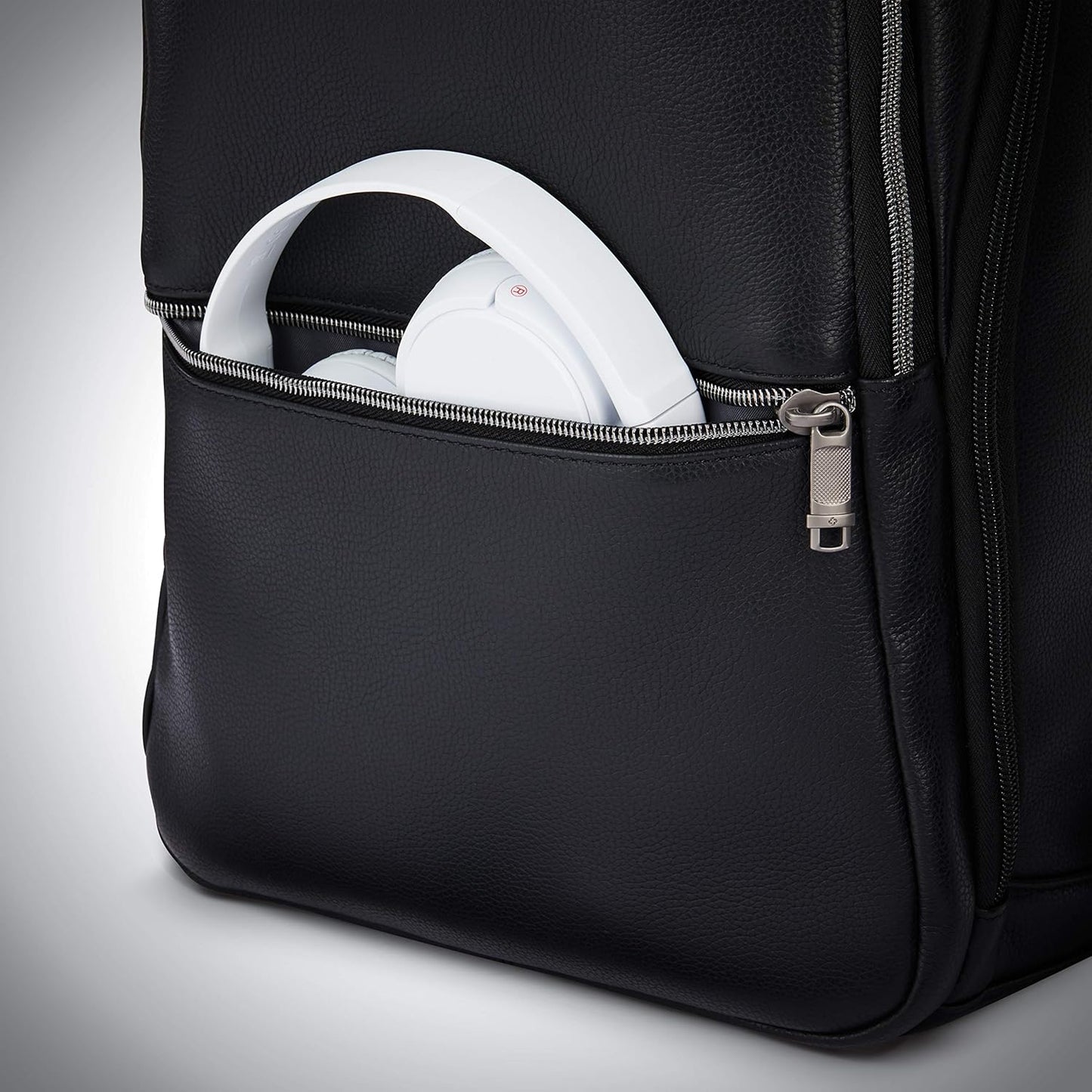 Samsonite Classic Leather Slim Backpack