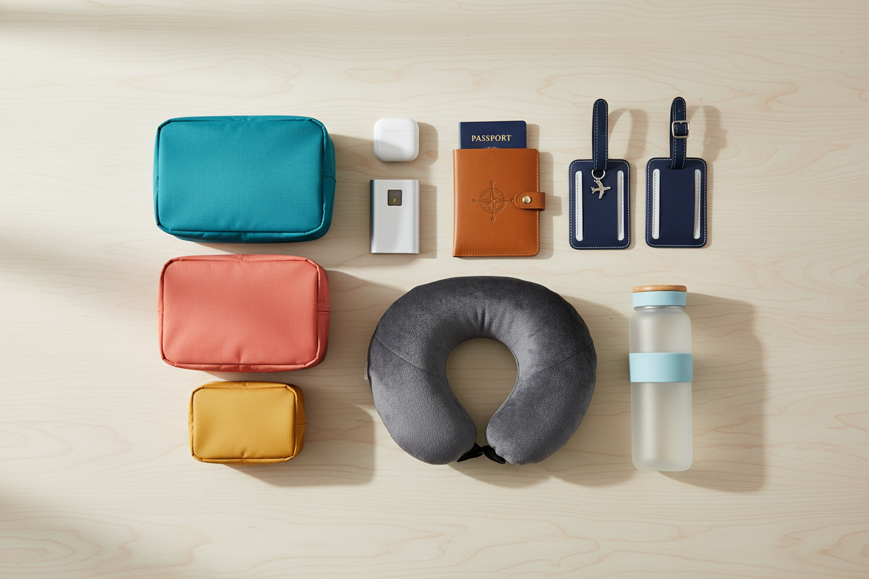 travel accessories (make it real photo)